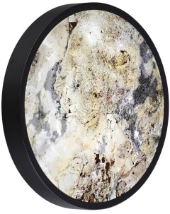 Настенно-потолочный светильник  черн./серо-беж./металл/натур.камень/акрил с переключ.цветов.темпер. LED 30W 3000К/4000K/6000K Odeon light