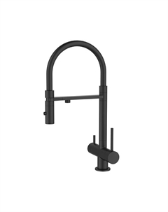 Смеситель для кухни Ace ACEBLFFi05 черный матовый Iddis