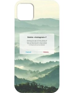 Чехол накладка Meridian для смартфона Apple iPhone 13 термопластичный полиуретан TPU зеленый GR17AAA Gresso