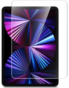 Защитное стекло для экрана планшета Apple iPad Pro 2021 поверхность глянцевая суперпрозрачная 2D 402 Borasco