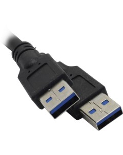 Кабель USB 3 0 Am USB 3 0 Am 1 м черный 574426 Black pack
