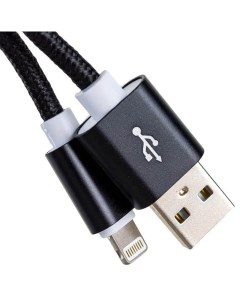 Кабель USB Lightning 8 pin 2А 1 м черный УТ000035982 Red line