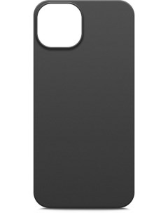 Чехол накладка для смартфона Apple iPhone 14 силикон черный 70822 Borasco
