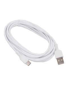 Кабель USB X20 Flash для Type C 3 0А длина 3 0м белый Hoco