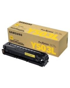 Картридж для лазерного принтера CLT Y503L желтый оригинал Samsung