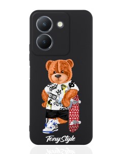 Чехол для смартфона Vivo Y36 4G со скейтом черный Tony style