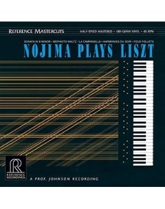 Minoru Nojima Nojima Plays Liszt Vinyl LP Reference recordings