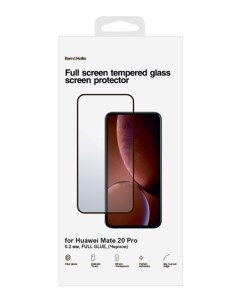 Защитное стекло Huawei Mate 20 Pro 0 2 мм Full Glue черное Barn&hollis