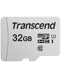 Карта памяти Micro SDHC 32Гб TS32GUSD300S A Transcend