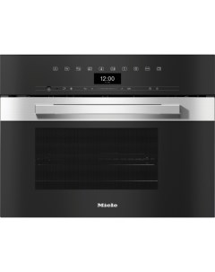 Встраиваемая пароварка DGM 7440 EDST CLST серебристый черный Miele