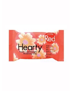 Полимерная глина Hearty Red Харти красный 50 г Padico
