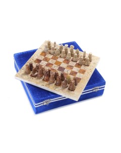 Шахматы из камня Яшма Ракушечник 20 ON W007 Pakshah