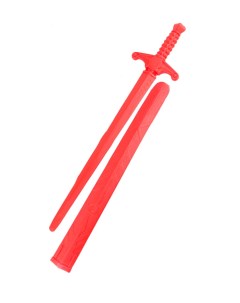 Игрушечный меч Богатырь красный 0718 Colorplast