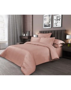 Комплект постельного белья 00 00211005 розовый сатин Maktex