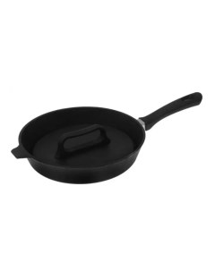 Сковорода гриль 28 см черный Г8063 Камская посуда