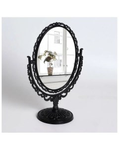 Зеркало настольное 11x15 см цвет чёрный Queen fair