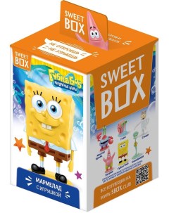 Мармелад Sponge bob жевательный с игрушкой 10 г Sweet box