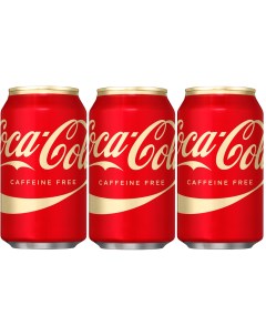Напиток газированный Free без коффеина 355 мл х 3 шт Coca-cola