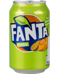 Напиток безалкогольный сильногазированный exotic жестяная банка 0 33 л Fanta