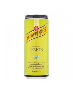 Напиток газированный Lemon 0 330 л Schweppes