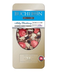 Шоколад молочный клубника 100 г Bucheron