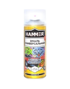 Hammer Эмаль универсальная аэрозольная RAL 3020 красный гл 0 27кг 0 52л 12 ЭК000139900 Nobrand