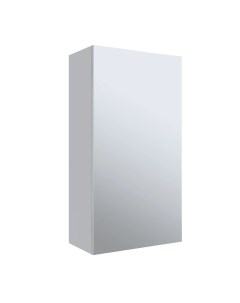 Зеркало шкаф для ванной Кредо 40 белый универсальный Runo