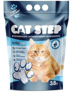 Наполнитель Cиликагель для Кошачьего Туалета 8 шт по 3 8л Cat step