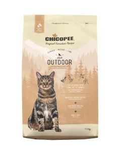 Сухой корм для кошек CNL Cat Adult Outdoor с птицей 1 5 кг Chicopee