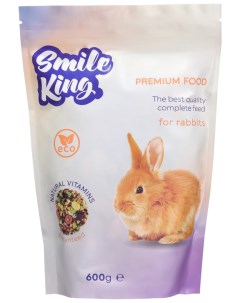 Корм для кроликов Premium 600 г Smile king