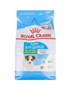 Сухой корм для щенков Mini Junior 4 кг Royal canin