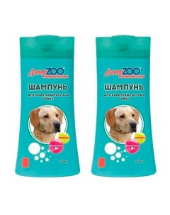 Шампунь для собак ДокторZOO для короткошерстных с провитамином В5 2 шт по 250 мл Doctorzoo