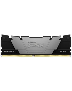 Модуль памяти DDR4 16GB KF432C16RB12 16 Renegade Black XMP PC4 25600 3200MHz CL16 2RX8 1 35V 288 pin Kingston fury