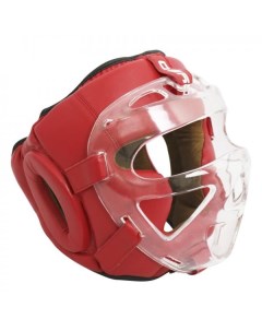 Шлем с пластиковым забралом Flexy красный Boybo