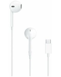 Наушники EarPods A3046 1 1м белый MTJY3FE A Apple