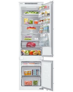 Встраиваемый двухкамерный холодильник BRB 30703EWW Samsung