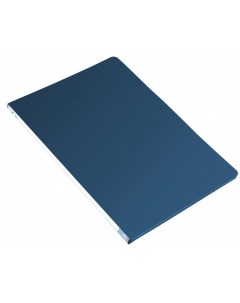 Папка с зажимом пластик синий PZ05PBLUE Бюрократ