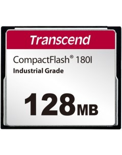 Карта памяти промышленная 128Mb CompactFlash Industrial Grade TS128MCF180I Transcend