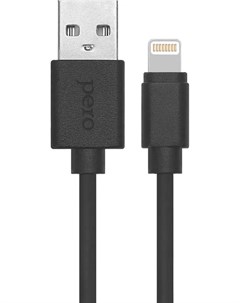 Кабель DC 03 USB Lightning 0 2 м черный Péro