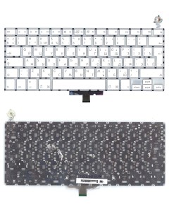 Клавиатура для ноутбука Apple Macbook A1181 13 3 for Intel белая большой Enter Оем