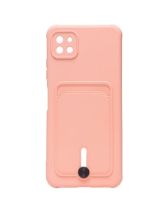 Чехол накладка SC304 для Samsung A226B Galaxy A22s 5G розовый Basemarket