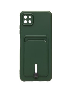 Чехол накладка SC304 для Samsung A226B Galaxy A22s 5G зеленый Basemarket