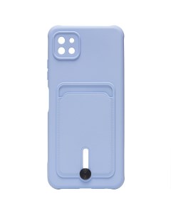 Чехол накладка SC304 для Samsung A226B Galaxy A22s 5G фиолетовый Basemarket