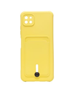 Чехол накладка SC304 для Samsung A226B Galaxy A22s 5G желтый Basemarket