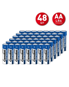Батарейка Blue ААА мизинчиковая R03 1,5 В (48 шт.) (R03P-BP4B) Camelion