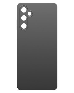 Чехол на Samsung Galaxy A05s силиконовый черный матовый Brozo