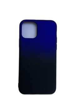 Чехол накладка Gradient Series для iPhone 11 Pro силиконовый черный синий Hoco