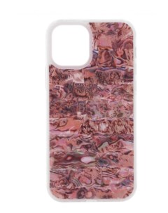 Чехол накладка Seashell для iPhone 12 Pro Max пластиковый розовый K-doo