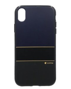 Чехол накладка Luya Series Case для Apple iPhone XS Max пластик Blue Comma,
