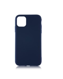 Чехол накладка Silicone Case для Apple iPhone 11 Pro темно синий Faison